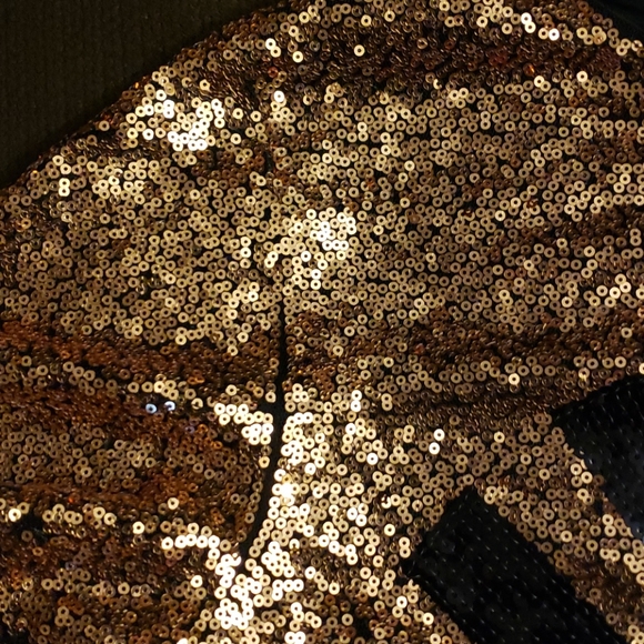 M/2 Multi Colour Sequin Short Sleeve Blouse - Picture 13 of 14